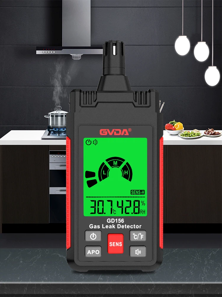 Natural Gas Leak Location Determine Meter