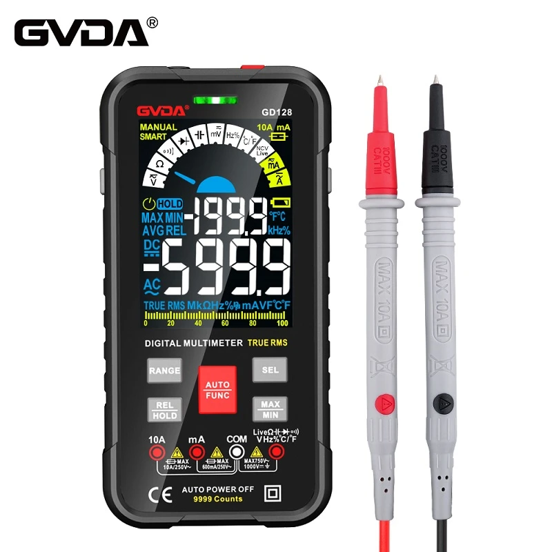 1 Digital Multimer Color LCD -