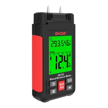 Il misuratore di umidità per legno GVDA GD153 è uno strumento utile per misur...